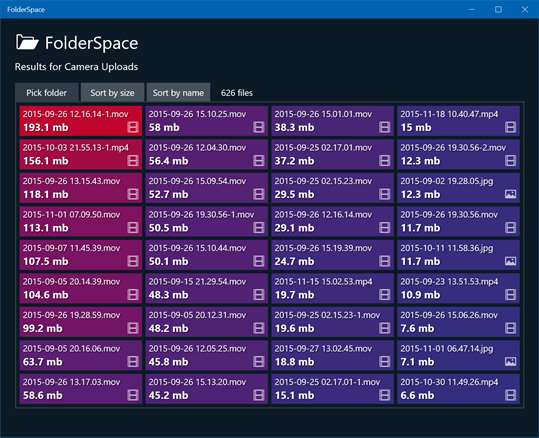 FolderSpace screenshot 1