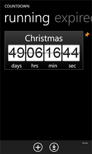 Countdown screenshot 1