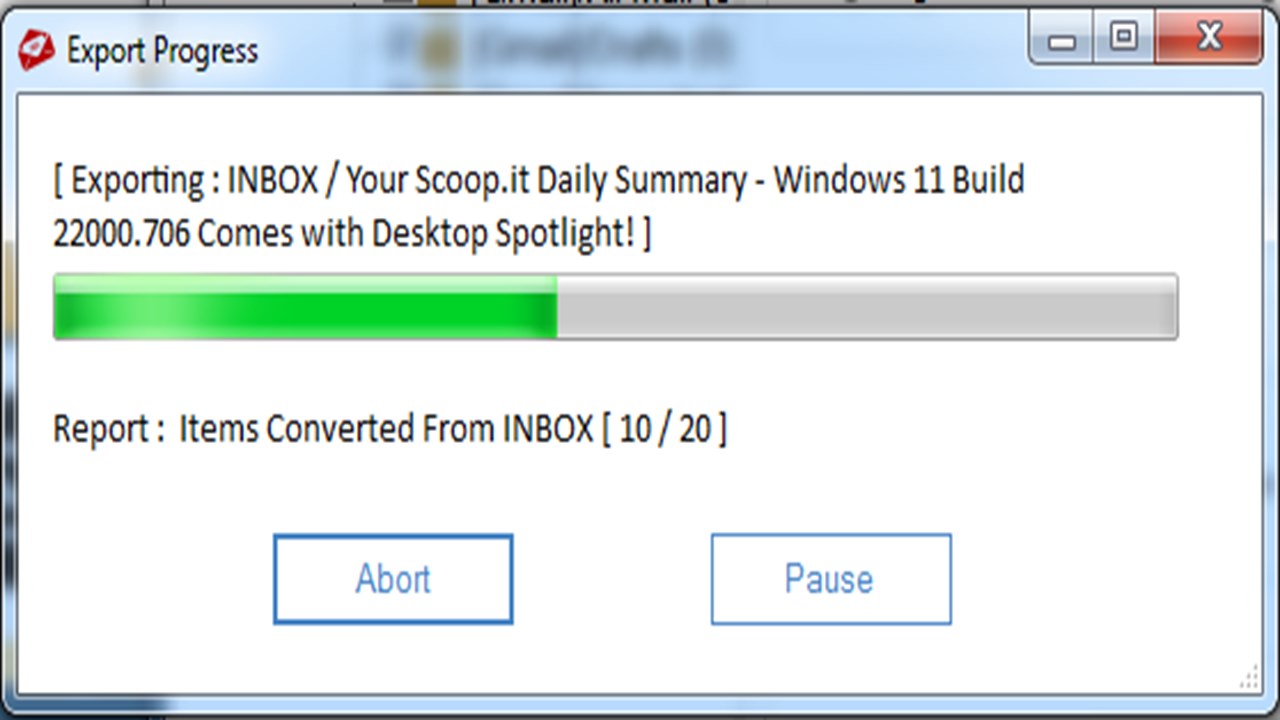 Snapshot 4 of MailsDaddy IMAP Backup Tool