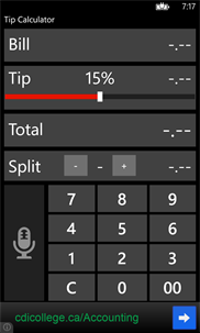 Voice Tip Calculator screenshot 5