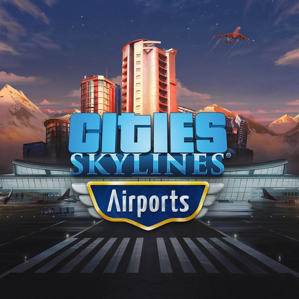 Cities: Skylines - Airports cover art (full size)