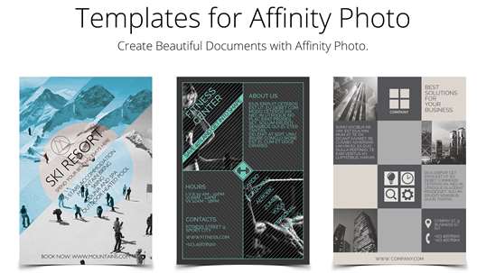 Affinity Photo Templates screenshot 1