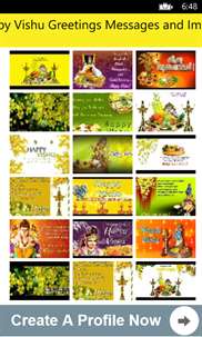 Happy Vishu Greetings Messages and Images screenshot 2