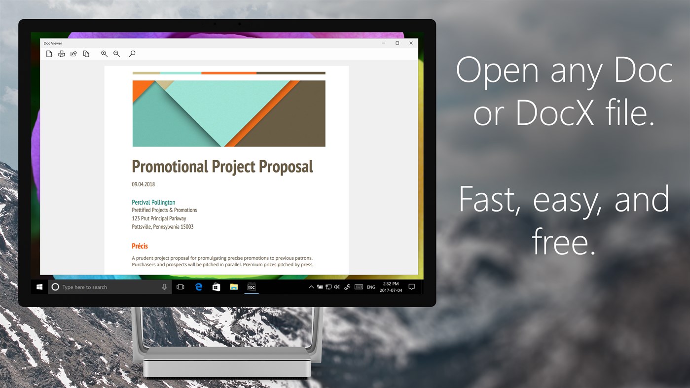 #1. Doc Viewer (Windows) 由: Ballard App Craftery