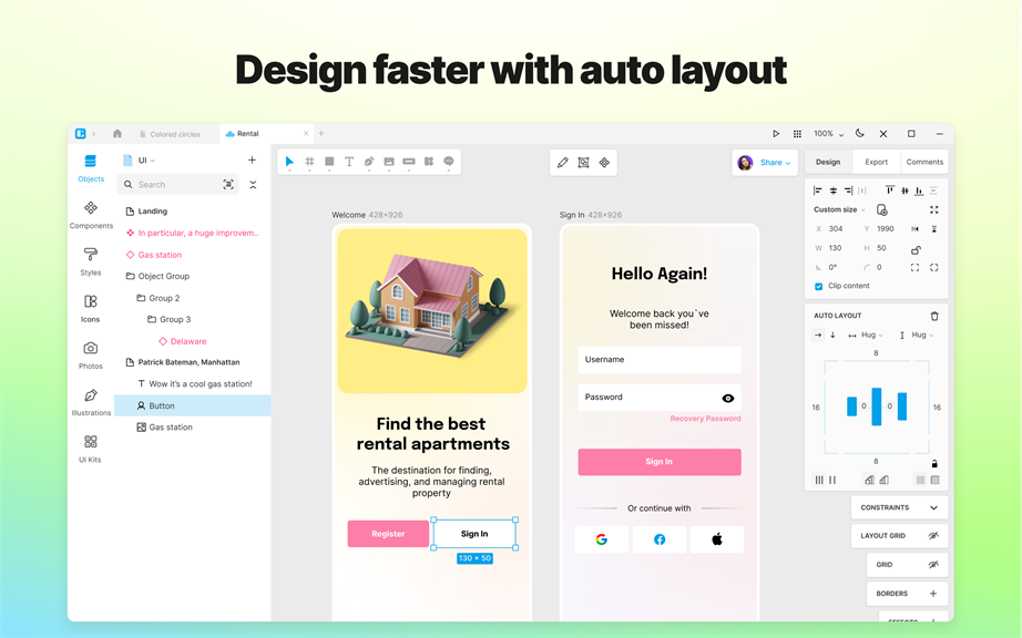 Lunacy - Graphic Design Tool for UI/UX and Web_5