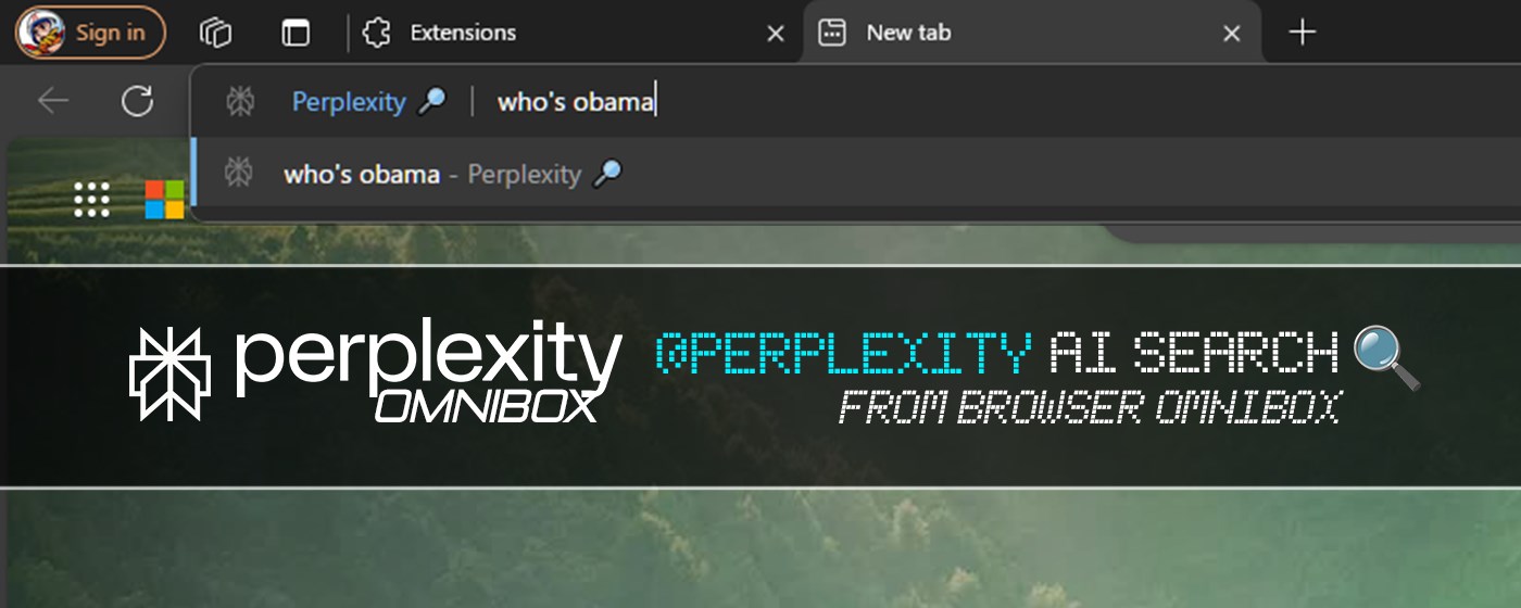 Perplexity Omnibox