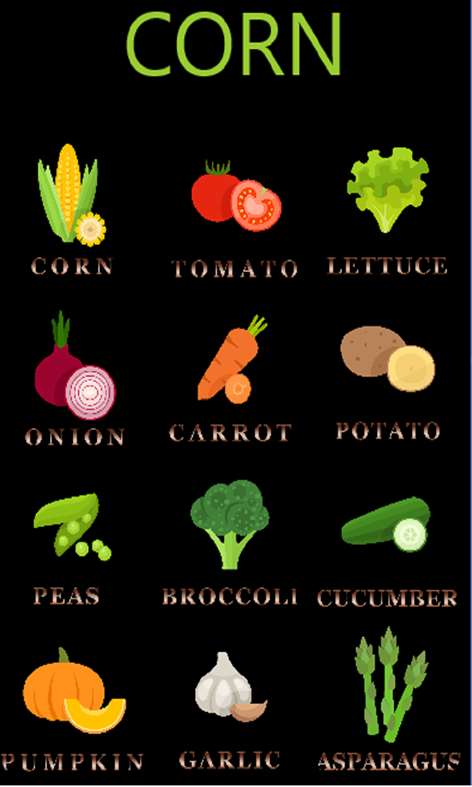 Toddler Vegetables Screenshots 2