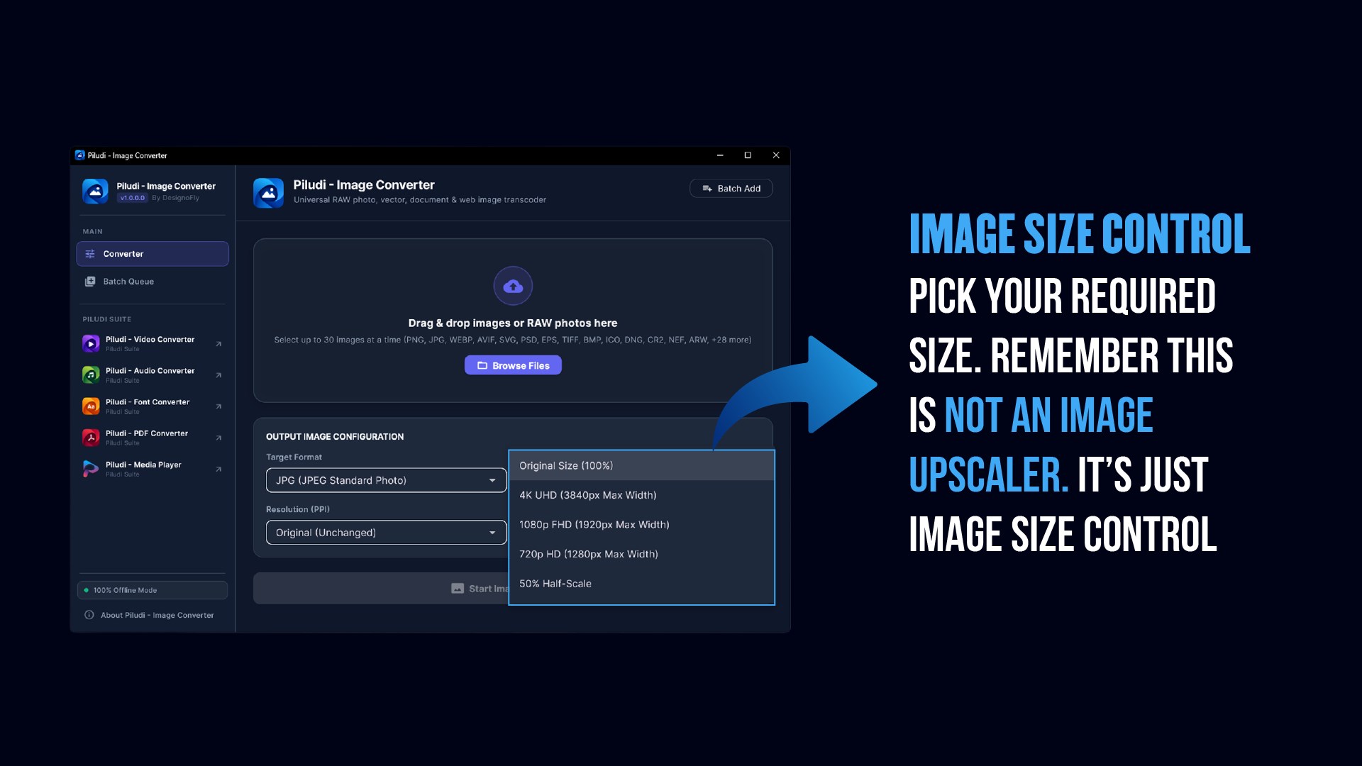 Piludi – Image Converter Screenshot 5