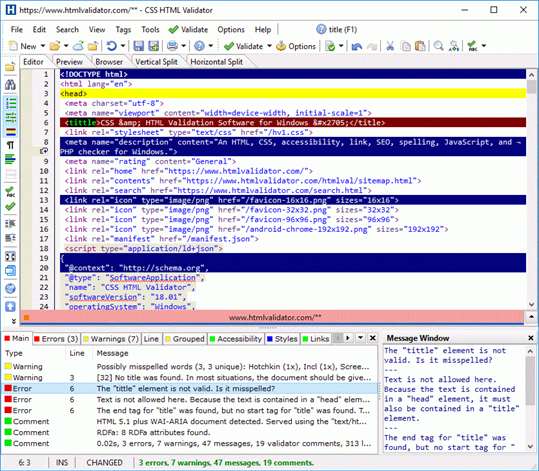 CSS HTML Validator 2018S for Windows 10 PC Free Download - Best Windows ...