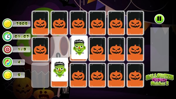 Halloween Memory Matches 2 — 3