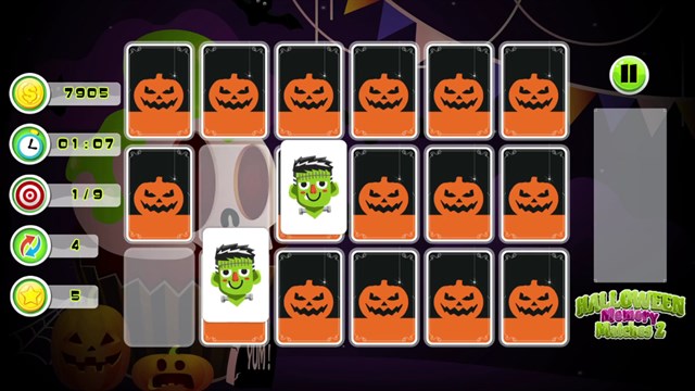 Halloween Memory Matches 2 screenshot 3