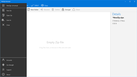 WinZip Universal Screenshots 1
