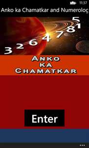 Anko ka Chamatkar and Numerology-Number jyotish screenshot 1