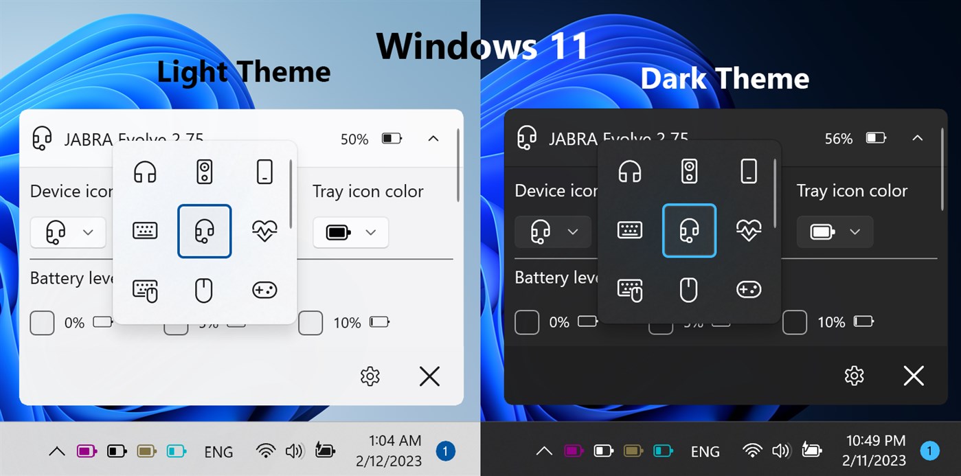 #4. Bluetooth Battery Level (Windows) 由: Workstation Master