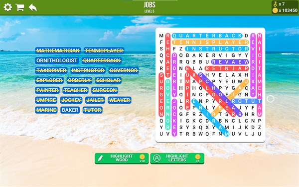 Word Search Master : INFINITE Puzzles — 7