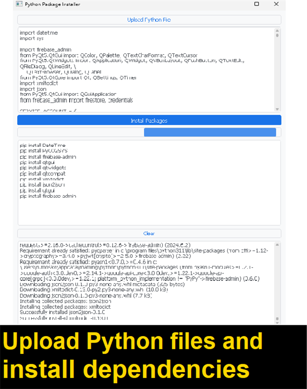 #2. Python Package Installer (Windows) By: aria vision