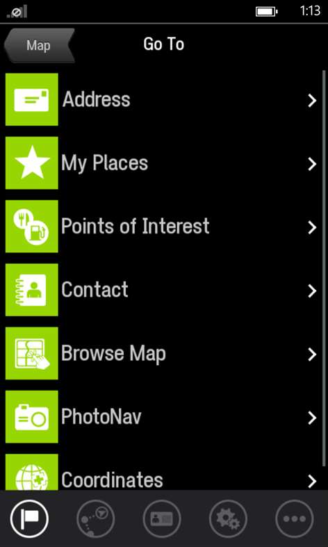 CoPilot™ GPS Screenshots 2