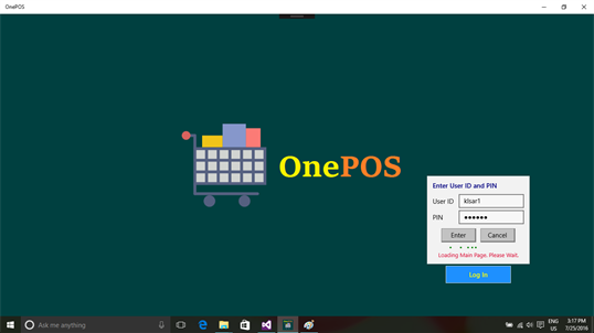 OnePOS screenshot 1