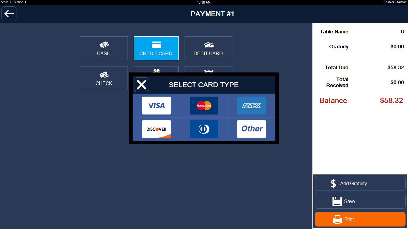 Visa баланс. Select Card Type. Total repayments Table.
