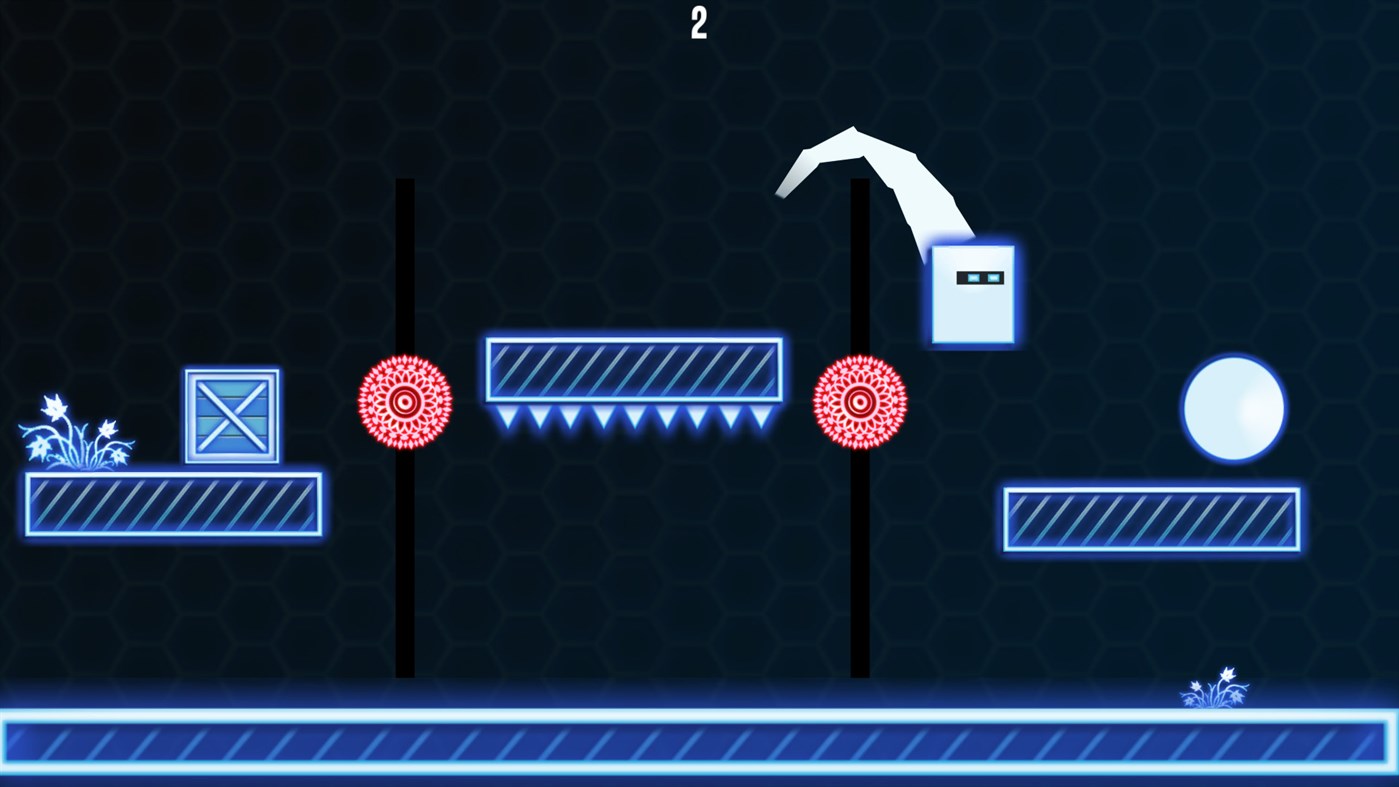 #6. 2D Neon Cube (Windows) Podle: Laush Dmitriy Sergeevich