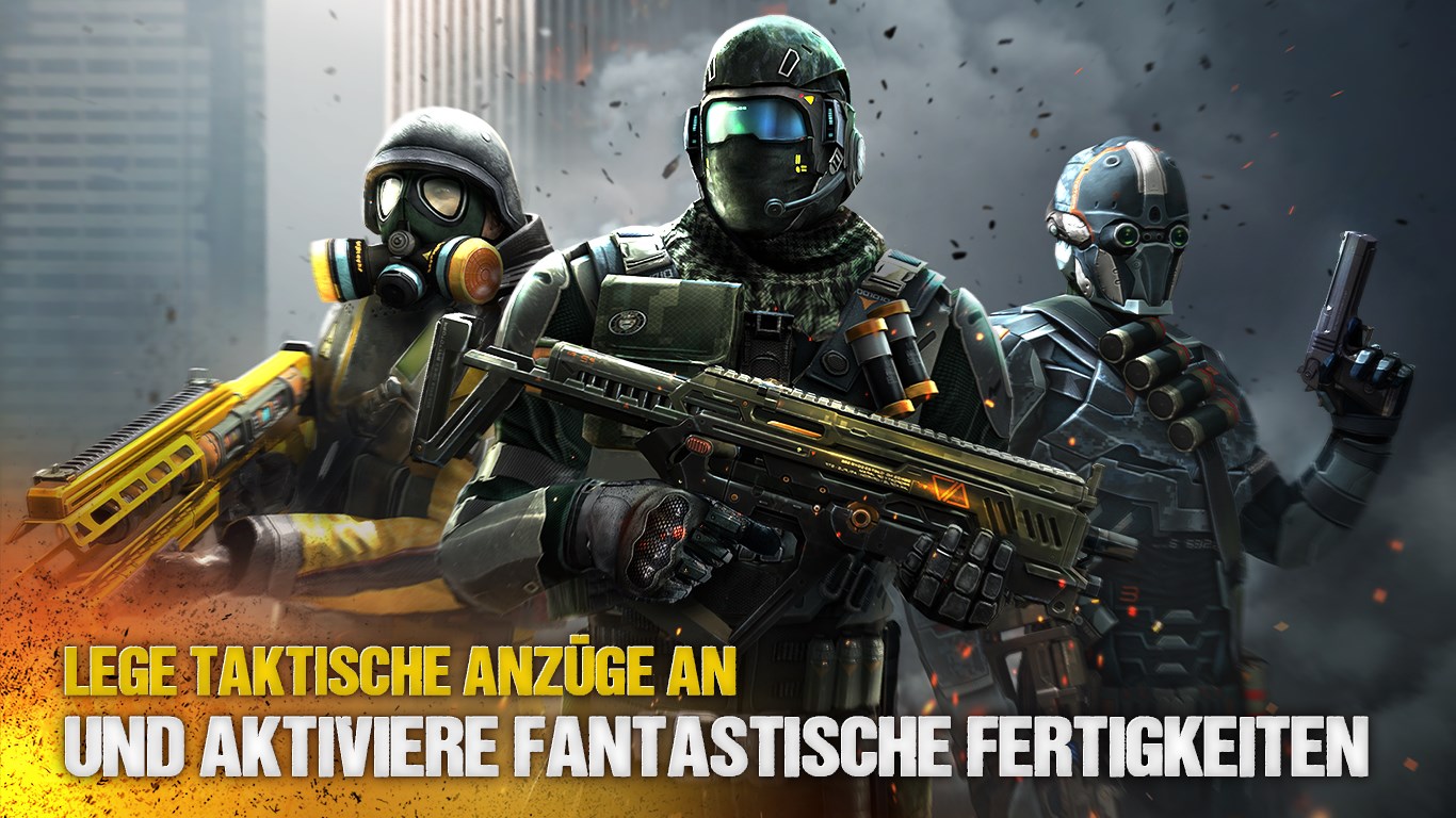 LEGE TAKTISCHE ANZ�GE AN
UND AKTIVIERE FANTASTISCHE FERTIGKEITEN