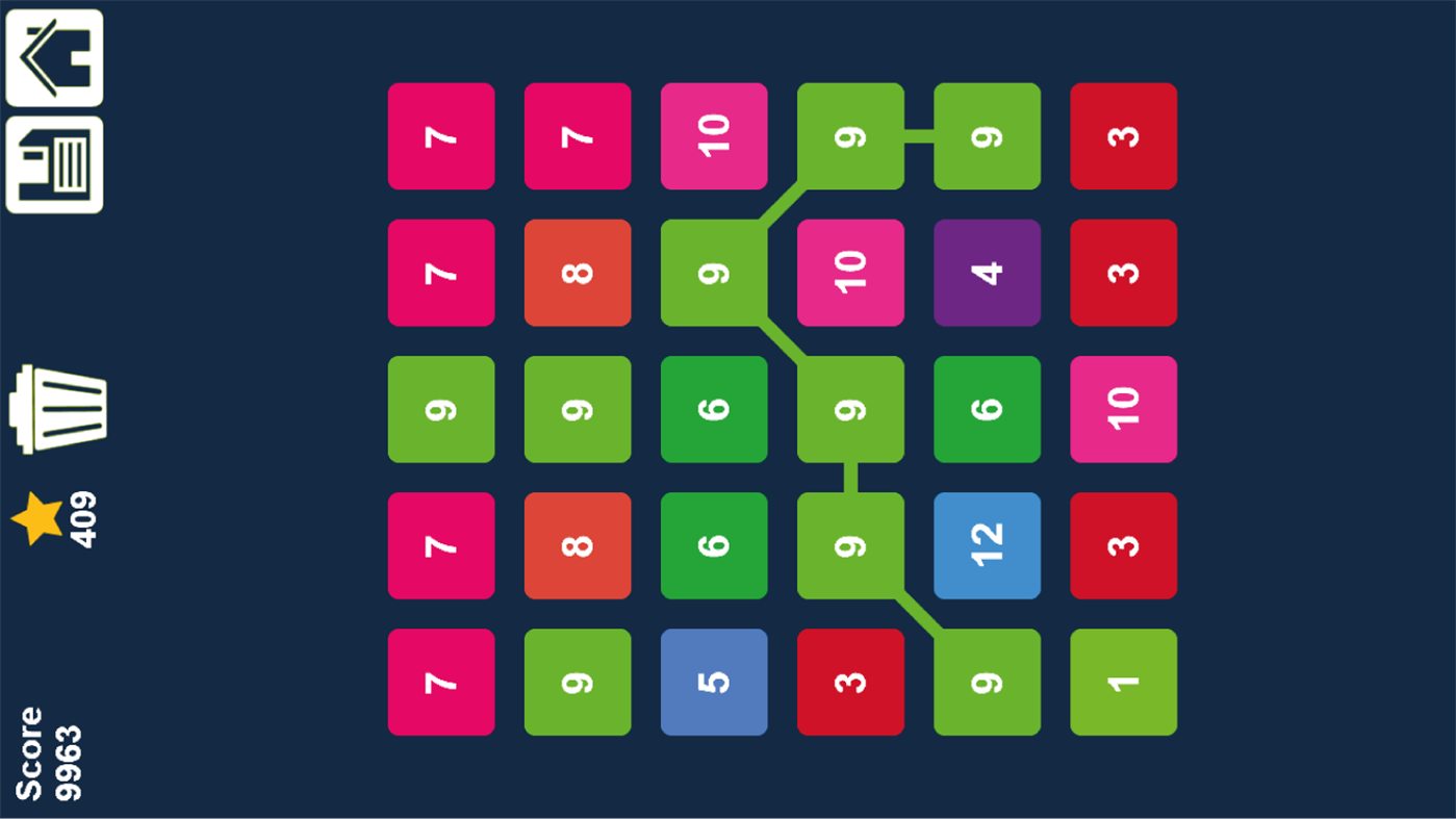 #2. Connect n Merge Numbers: Match 3 Block Puzzle (Windows) De: Amr Hassan