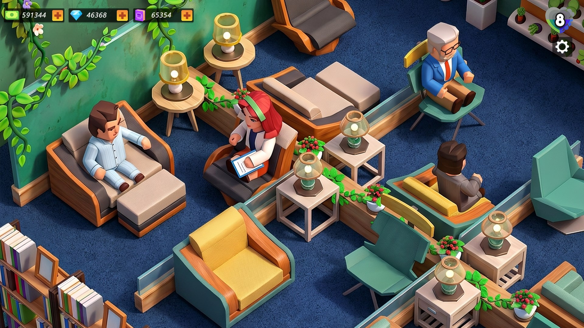 Idle Psych Hospital Tycoon screenshot
