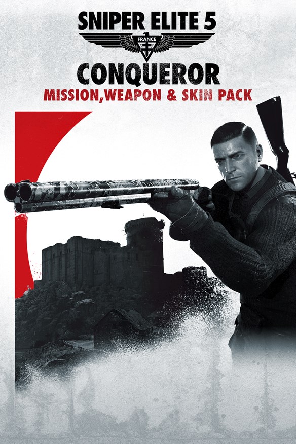 Sniper Elite 5: Conqueror Mission, Weapon And Skin Pack Xbox Series X|S and Xbox One cover art