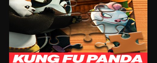 Kung Fu Panda Jigsaw Puzzle Game marquee promo image