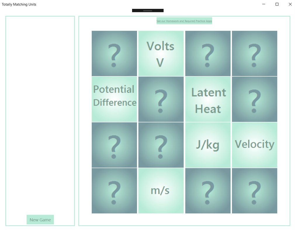 #2. Totally Matching Units (Windows) Podle: TotallyPhysics