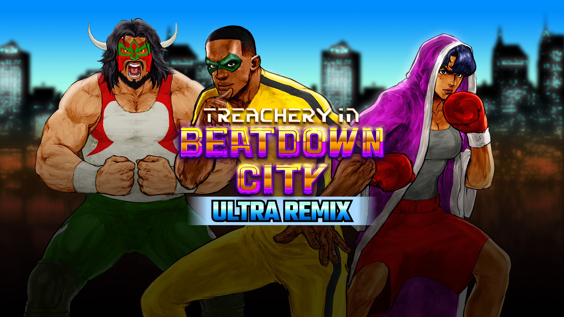 Treachery in Beatdown City Ultra Remix Announcement trailer