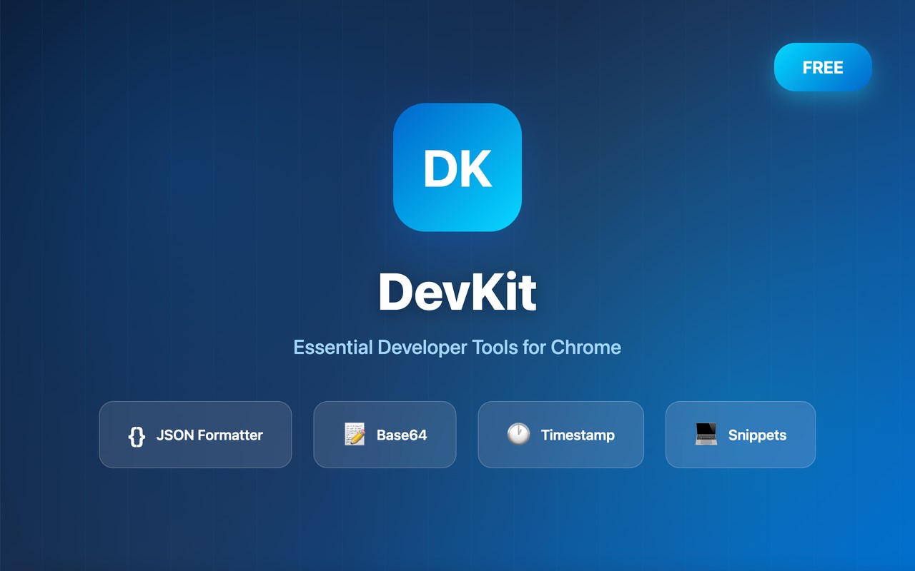DevKit - Developer Tools