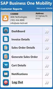 SAP Business One Mobility screenshot 5