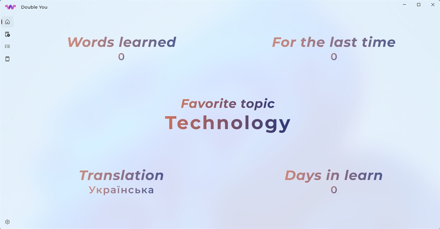 #2. Double You (Windows) 由: Vlad Hirnyk (HERN1k)