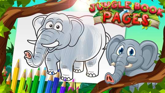 Jungle Book Coloring Pages Adventure screenshot 3
