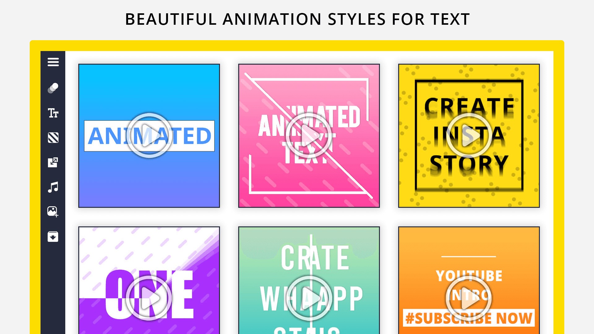 Online Animated Text Maker  Generate Cool Text Animations