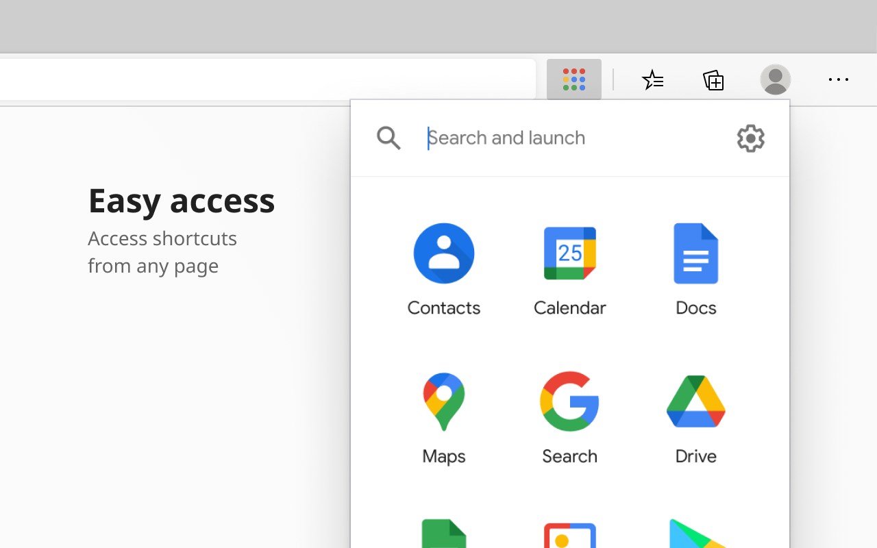 G App Launcher (Shortcuts for Google™)