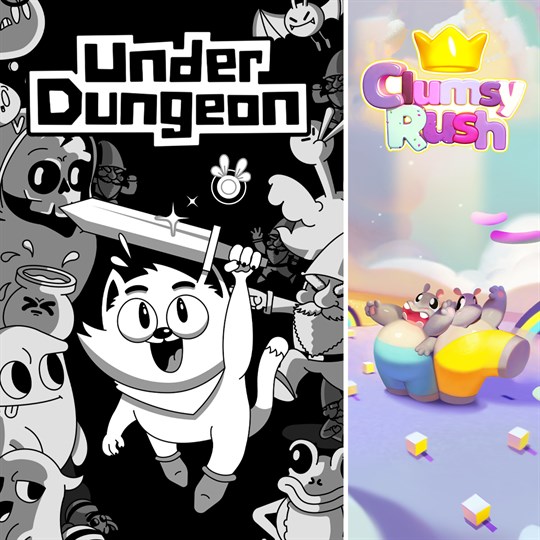UnderDungeon + Clumsy Rush for xbox