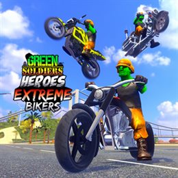 Aperçu Green Soldiers Heroes: Extreme Bikers