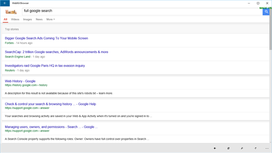 WebKit Browser screenshot 3