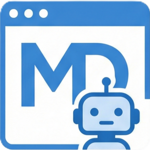 AIFuelMD · Web to Markdown icon