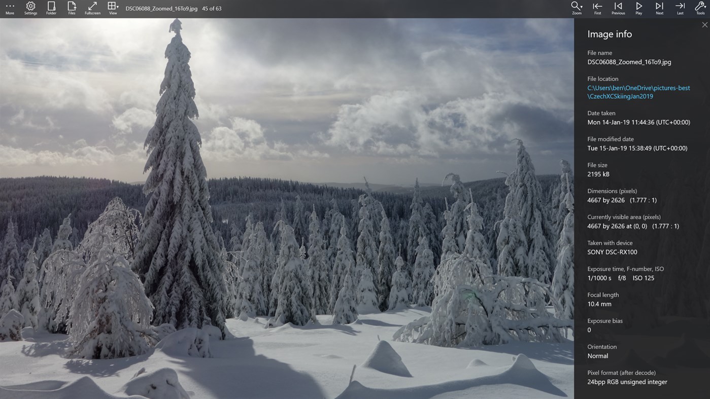 #2. Pictureflect Photo Viewer (Windows) Von: Pictureflect