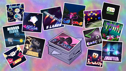 One Button Games 5-in-1 all volumes bundle