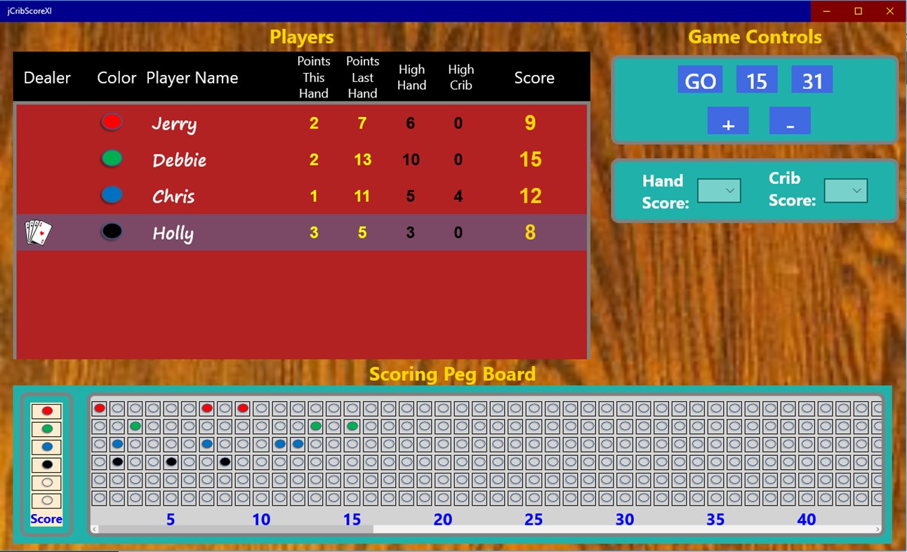 #6. jCribScoreXI (Windows) 由: jbhSolutionsLM