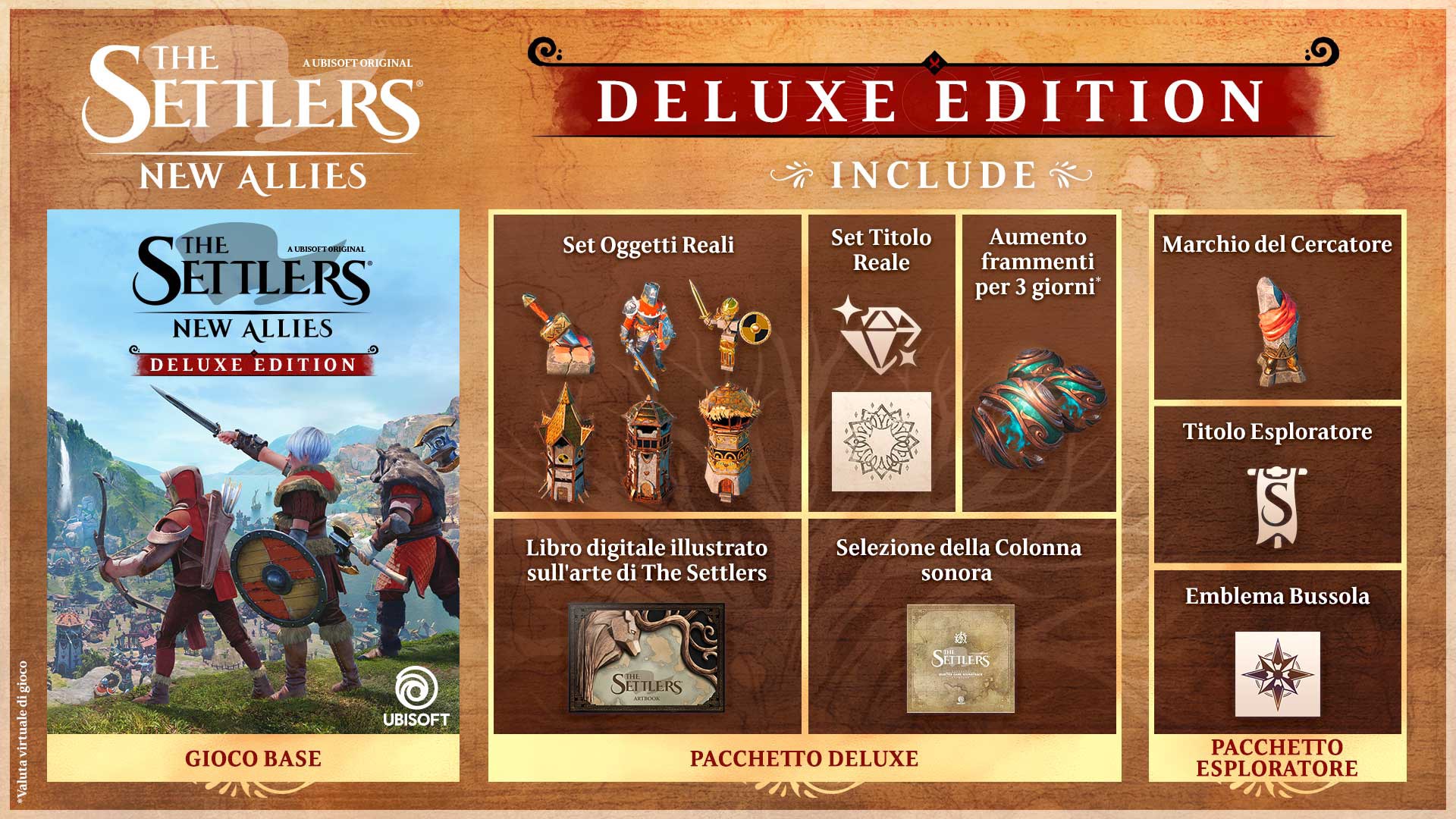 The Settlers®: New Allies Deluxe Edition | Xbox | Chiave | Privato