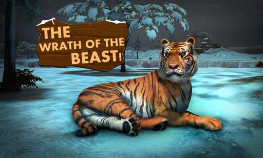Tiger Simulator 3D Wildlife screenshot 2