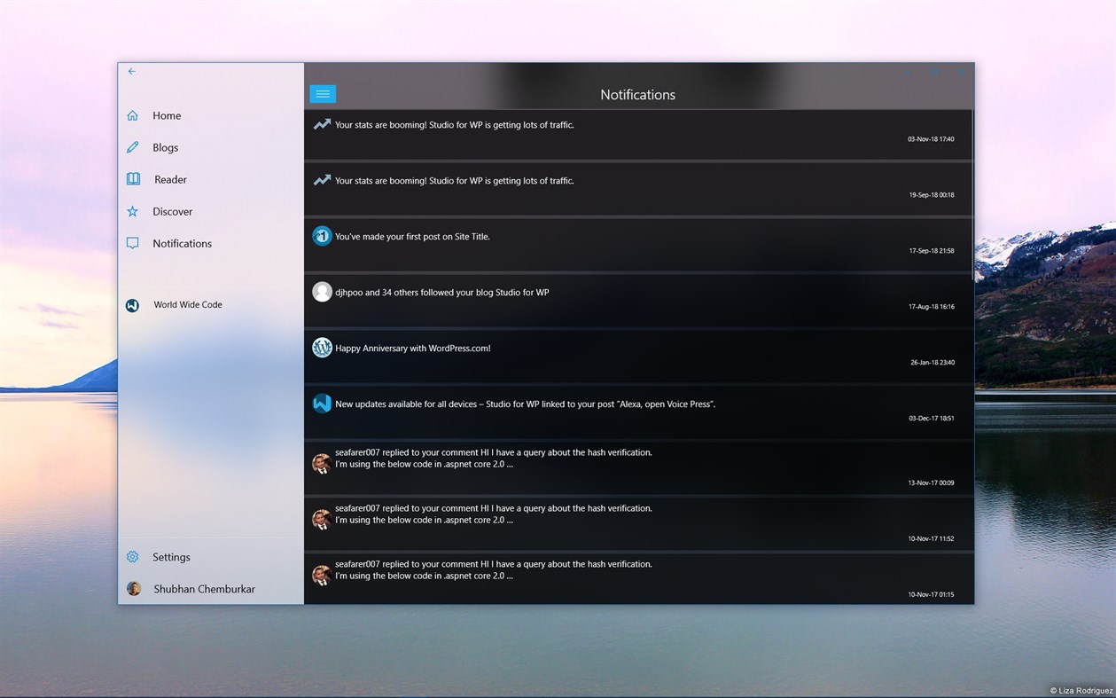 #6. Studio for WP (Windows) By: Shubhan Chemburkar
