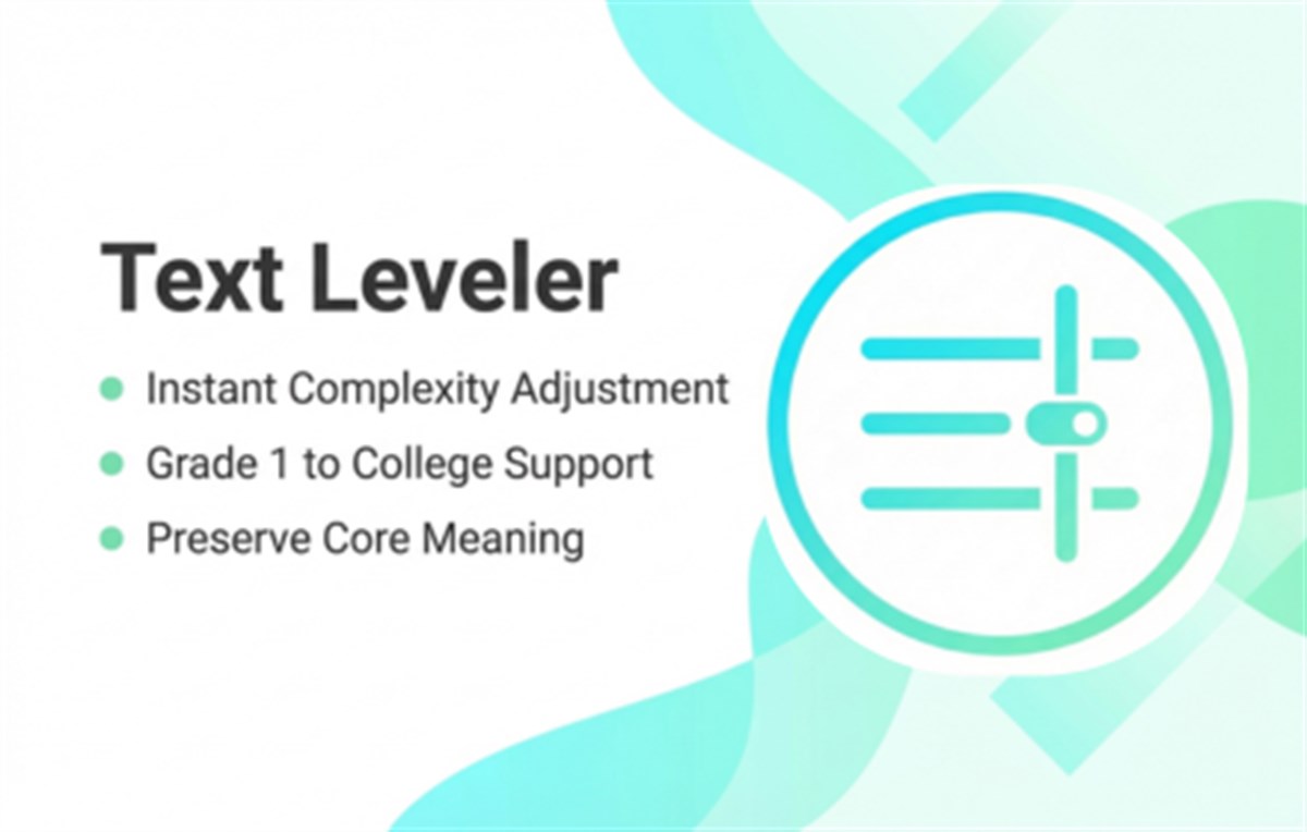 Text Leveler