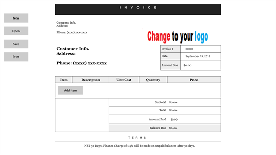 Simple Invoice screenshot 6