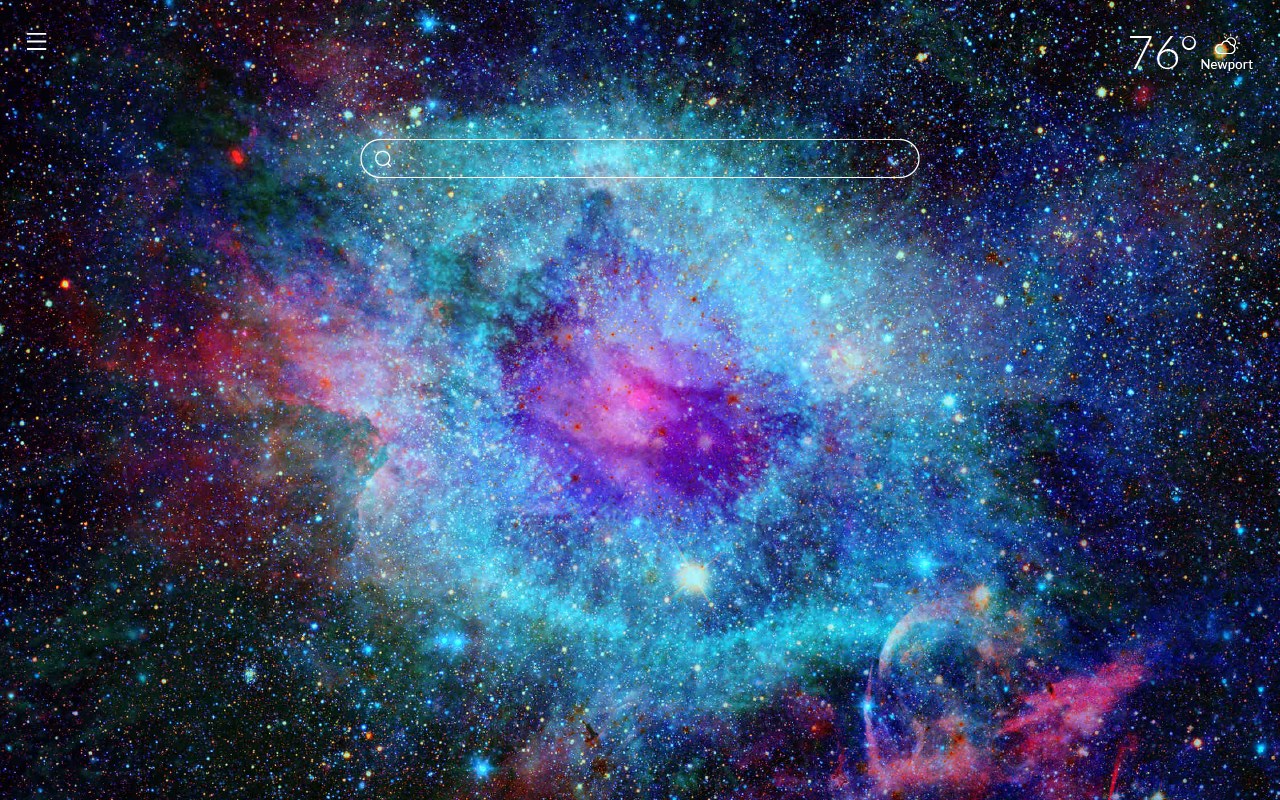Space Galaxy HD Wallpapers New Tab Theme